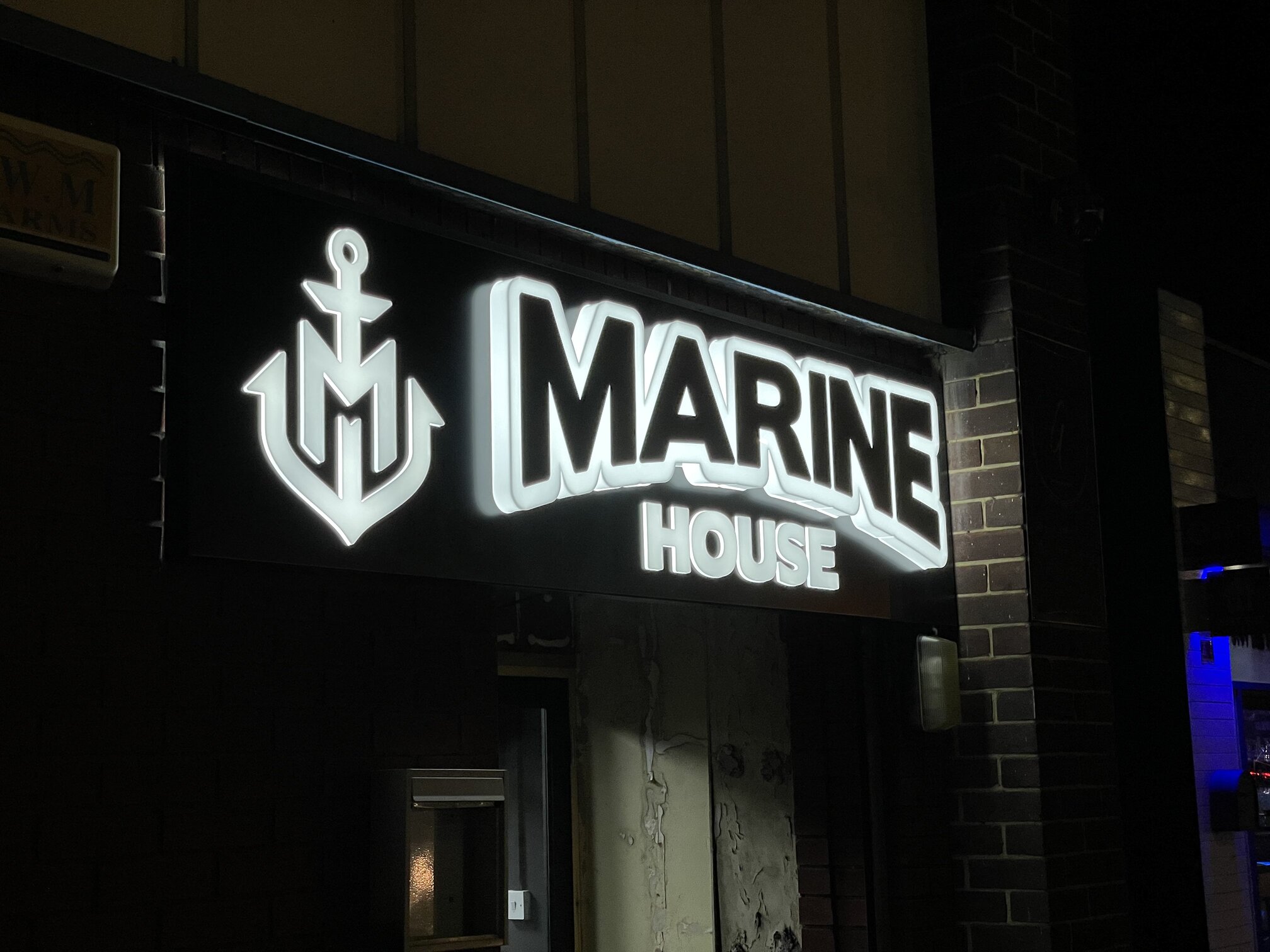 Bespoke Vinyl signage showcase in workshop