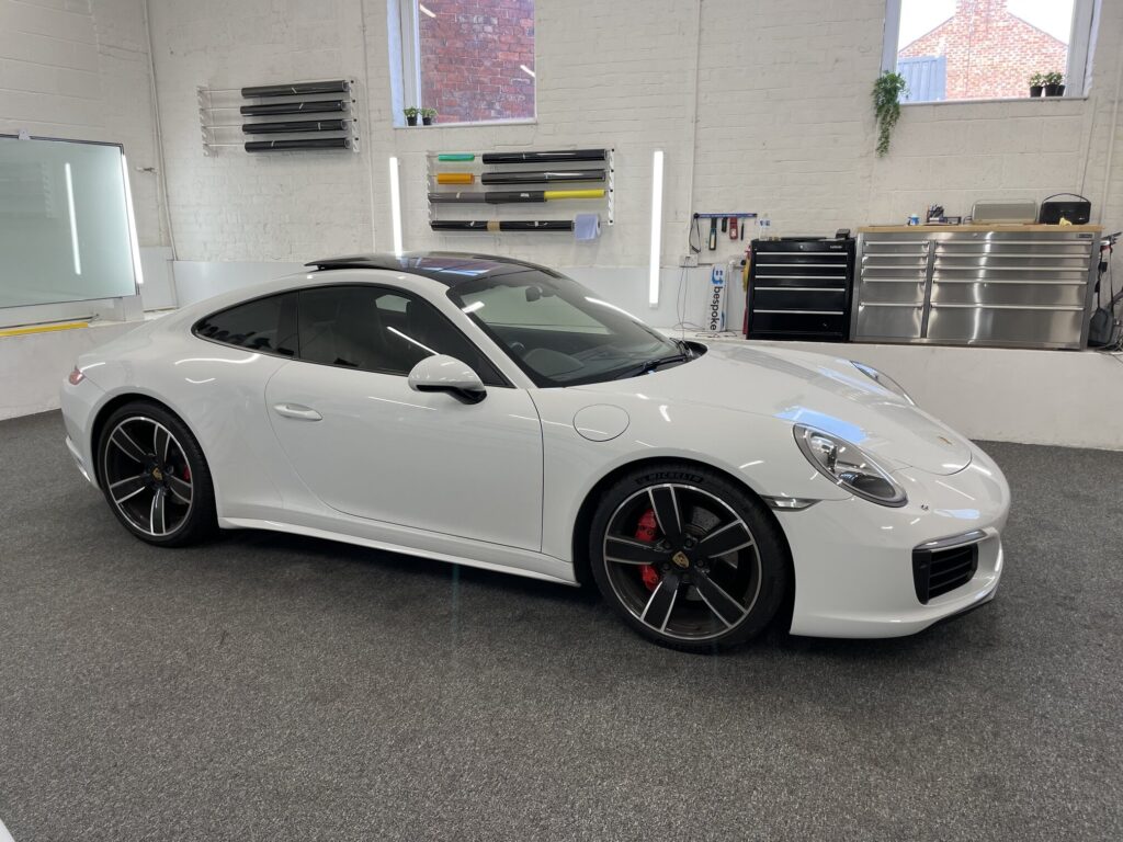 Automotive window tinting